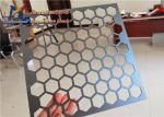 Carbon Steel Hexagonal Perforated Metal Screen Panels 2440mm 1220mm