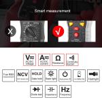 Pocket Digital Multimeter DC/AC Multifunctional High Precision Capacitance Ncv