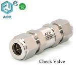 SS316 High Pressure Check Valve 3mm 6mm 8mm 10mm For Water Air Gas