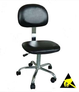 Wholesale Workshop Adjustable PU Leather ESD Safe Chairs For Laboratories from china suppliers