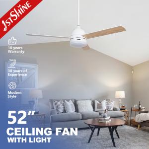 Wholesale 50W Indoor Remote Control Modern LED Ceiling Fan With 3 MDF Blades from china suppliers