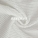 Solid Color Recycled Activewear Knit Fabric Mesh Stretch Workout Yoga Wear
