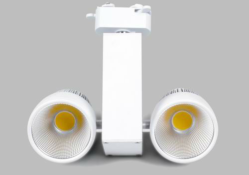 Factory price 2 3 4 wire led track light 50w cob with 5 years warranty
