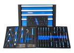 225Pcs Ball Bearing Tool Cabinet With Tools Versatile Storage