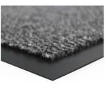 Europe Vyna-Plush Doormat | 7h x 600w x 900d mm | Black/Grey