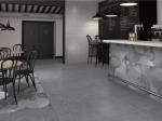 Modern Non Slip Matt 4"*24" Cement Look Porcelain Tile