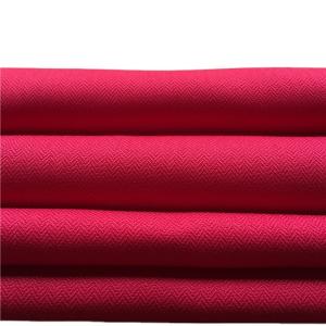 Wholesale 150D*150D Red Wavy Weft Woven Herringbone Fabric for Medium Weight Backpacks and Coats from china suppliers