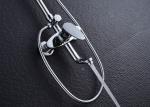Economic Chrome Finished Custom Shower Systems ABS Rain High Bar ROVATE