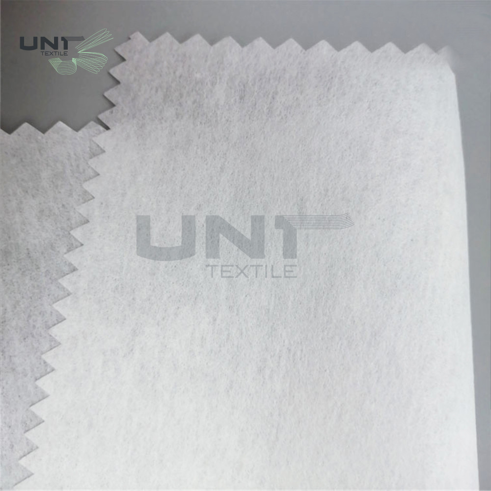 120gsm Polyester Non Woven Embroidery Backing Fabric Air Laid Cut Away Soft Rolls