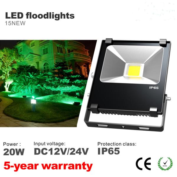 20W LED Floodlights DC12V/24V Outdoor IP65 Waterproof flooding Spotlight CE,