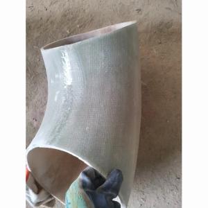 Wholesale Customization Anti Oxidation FRP Elbow Flanged Glass For Water Gas Oil Convey Suppyly GRP from china suppliers