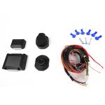 Durable Truck Trailer Connector Auto Parts 12v 7 Core Black Color IATF16949