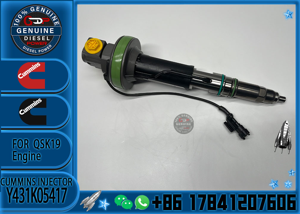 Y431K05417 QSK19 Diesel Engine Common Rail Fuel Injector Y431K05558 4964171
