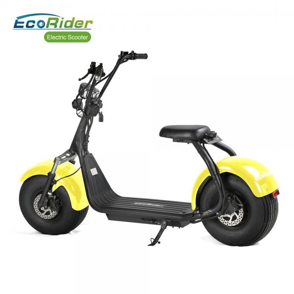 Quality EEC/COC 2 Wheel Electric Scooter 70 Km Range 20 Degree Climb Capability for sale