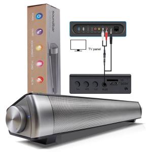 Wholesale Wireless Soundbar for TV 120W Subwoofer Output Power and 4Ω Impedance Home Theatre System from china suppliers