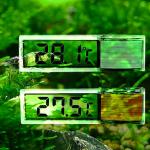 Mini Transparent Thermometer Digital LED Temperature Meter Thermometer for