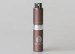 Round Metal 5ml Refillable Twist And Spritz Atomiser Travel Perfume Bottle