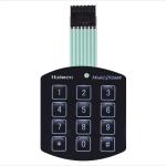 Tactile Metal Dome PET Circuit Membrane Switch 3M Adhesive ISO Certificate