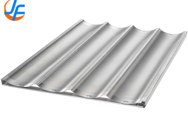 RK Bakeware China Foodservice NSF 16 Gague Aluminum Loaf Pans Uni Lock
