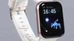 Square 1.28Inch Full Touch Smartwatch Fitness With Weather Display