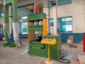 China 3mm Mild Steel Drawing Machine 40t Four Column Hydraulic Press Machine on sale