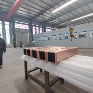 Wholesale 145x145mm Copper Mould Tube Rectangular Cast Steel CCM Machine from china suppliers