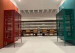 SGS SGP Laminated Glass With Green Water Ghost Metal Coated Polyester Mesh