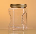 380ml Plastic Screw Cap Jars 20cmx20cm Plastic Cookie Containers