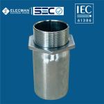 Steel EMT IEC 61386 Conduit Fittings Connector Sleeve Connection Type