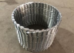 Wholesale 60cm Helical Barbed Galvanized Steel BTO 22 Razor Wire from china suppliers
