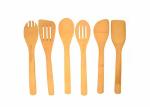 Durable Safe Kitchen Cooking Tools 6 Pieces Utensils Set FPA Free Eco - Friendly