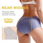 Bamboo Viscose Fabric Leak Proof Period Underwear L-8XL Female 3 Layers