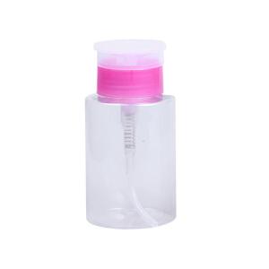 Wholesale 120/150/200/300/500ml Makeup Remover PET Plastic Press Nail Washing Bottle HDPE from china suppliers