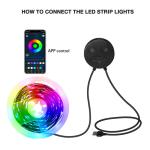 Led Bluetooth Rgb Light Strip For Tv Background Indoor Decoration