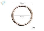 Carbon Steel Bull Nose Ring Dairy Machinery Appliance Self - Locking For Cattle