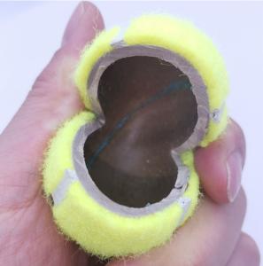 Wholesale Wholesale Customized Logo Pet Interactive Toys Dogs Puzzle Food Dispenser Tennis Ball Throwing Fetch toy from china suppliers