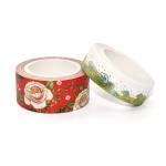Custom Design Own Waterproof Washi Tape Printed Silver Or Gold Foil Washi Tape