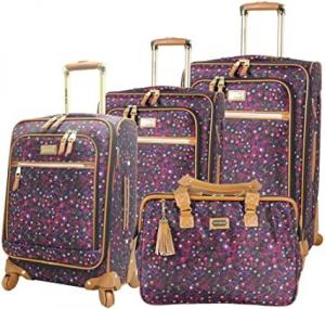 China 4Piece Expandable EVA Trolley Luggage With Reinforced Handle on sale