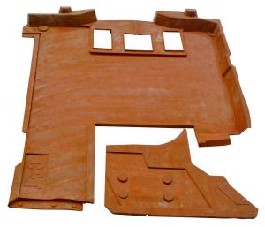 Wholesale Stable Red Car Erpillar E320B Cab Floor Mat from china suppliers