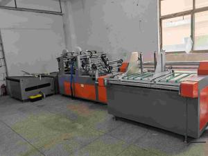 Wholesale 70m/Min Corrugated Box Gluing Machine 300g/M2 For 250mm×250mm Paper from china suppliers