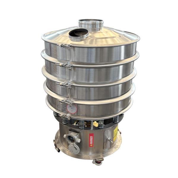Stainless steel oxide pigment rotary vibrating screen additive slurry filter