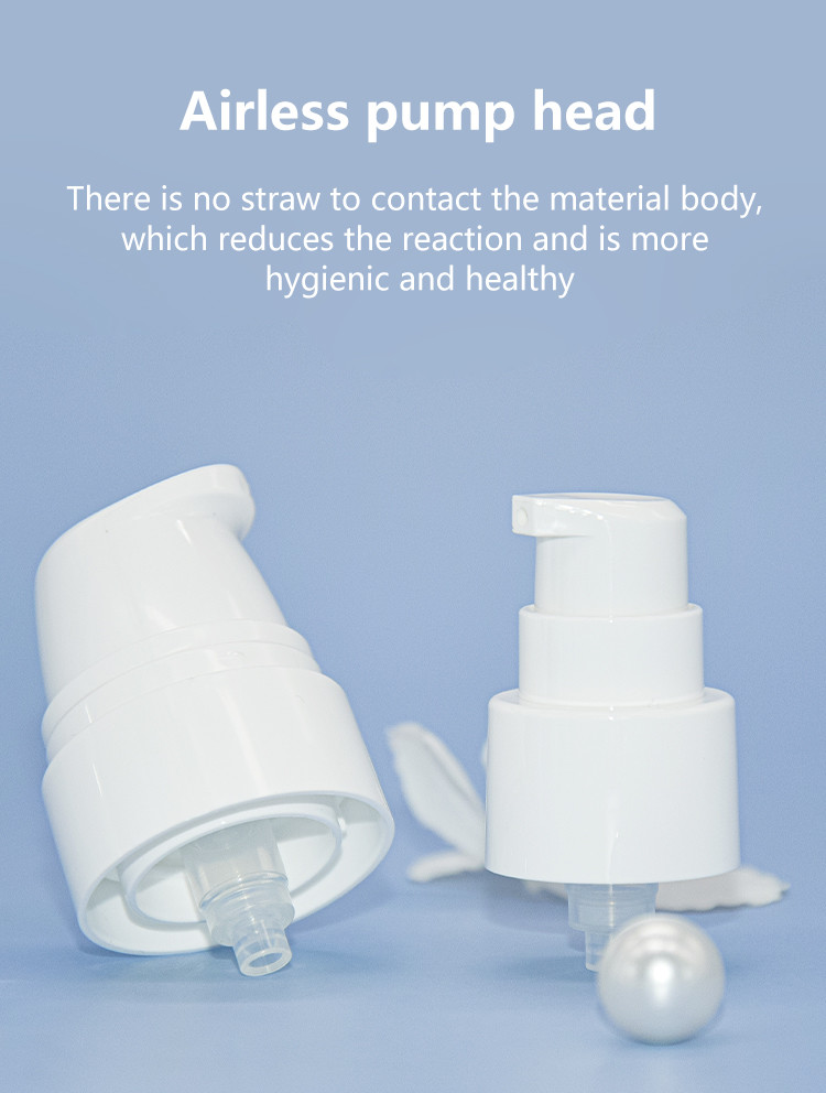 Cosmetic Skincare PCR PP Airless Pump Bottles Vacuum Packaging 60ml 80ml 100ml 120ml