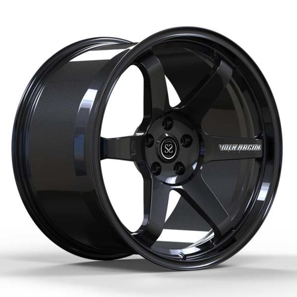 Monoblock Gloss Black 1-Piece Forged Wheels For GTR Staggered 20inch Alloy Car