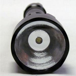 Wholesale 5 - 15 volts, rechargeable high powered led flashlight with military-grade aluminum body from china suppliers