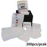 Disposable Hospital Biohazard Waste Bags Red Color Customized Size Square Bottom