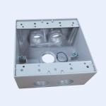 Aluminum Deep Junction Box Powder Coated 5 Holes 9 Holes 1/2" 3/4”