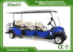 Comfortable Electric 8 Seater Golf Cart For Sightseeing 114MM Grounding