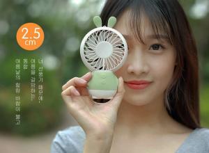 Wholesale Handy desk led light fan / usb hand press mini rechargeable table fan from china suppliers