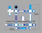 EN14960 Plato Inflatable Aqua Park On Water For Outdoor Promotion