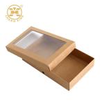 Mens Underwear Cuboid Cardboard Packaging Boxes Kraft Corrugated Mailer Boxes